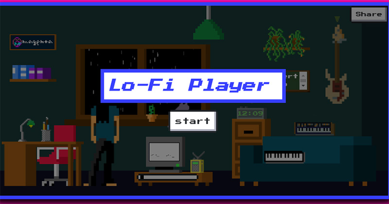 Google 台灣實習生製作的 Lo-Fi Player，用滑鼠點擊創造音樂 - 電腦王阿達