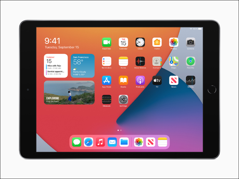 全新 iPad 系列平板正式登場！iPad Air 首搭載 A14 仿生晶片、10.9 吋全螢幕、Touch ID 電源鍵， iPad 搭載 10.2 吋螢幕與 A12 仿生晶片 - 電腦王阿達