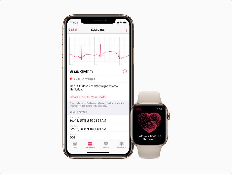 Apple Watch ECG 取得許可證，心電圖功能即將在台開放 - 電腦王阿達