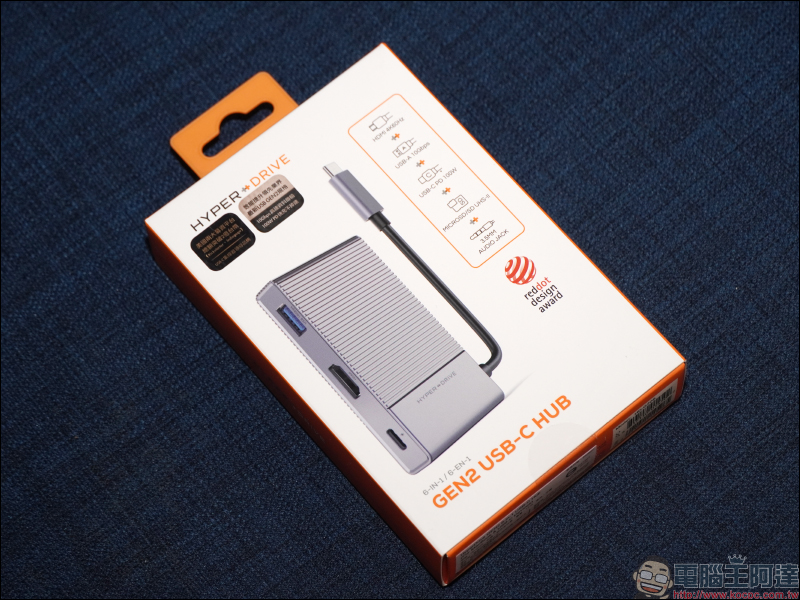 HyperDrive Gen2 6-in-1 USB-C Hub、HyperDrive 7-in-2 USB-C Hub 二代開箱動手玩：速度更快、實用設計更貼心！ - 電腦王阿達