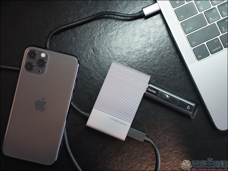 HyperDrive Gen2 6-in-1 USB-C Hub、HyperDrive 7-in-2 USB-C Hub 二代開箱動手玩：速度更快、實用設計更貼心！ - 電腦王阿達