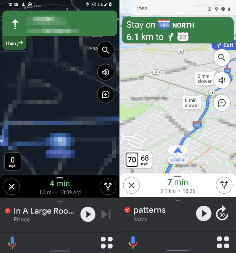 Google Maps 將針對導航模式帶來更相似 Android Auto 的全新使用者介面 - 電腦王阿達