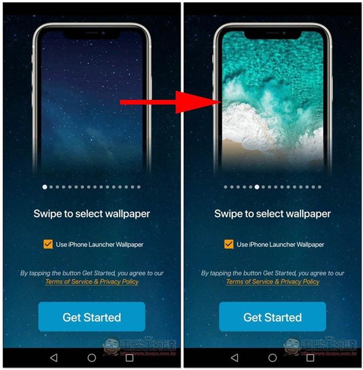 Launcher iPhone 免費啟動器 App，把 Android 手機介面改成 iOS 版本，通知、控制中心、小白球等功能都有 - 電腦王阿達