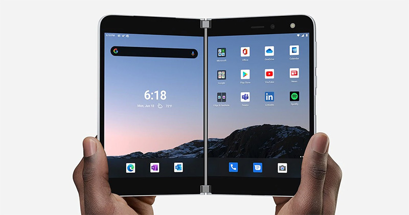 微軟暗示新一代 Surface Duo 2 將可支援 5G 並擁有升級的相機 - 電腦王阿達