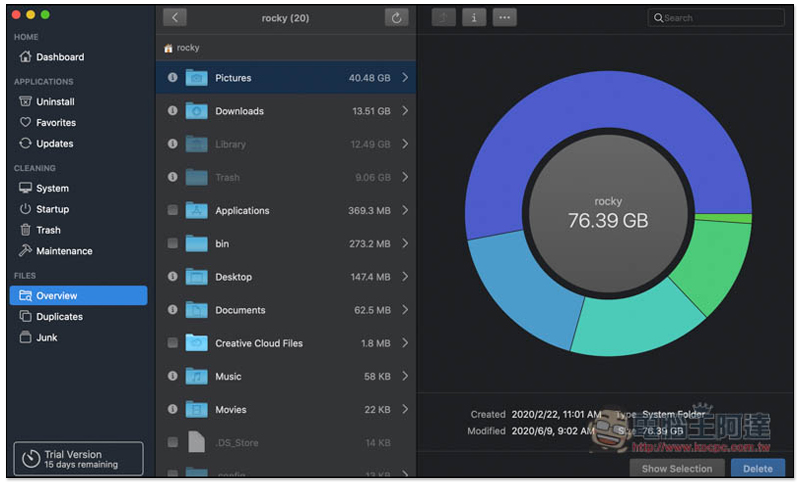 TrashMe 3 功能全面的 Mac 系統清理與維護軟體，操作簡單、輕鬆找出無用的檔案 - 電腦王阿達