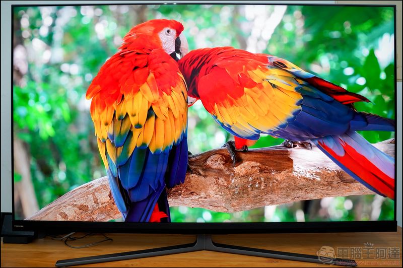 東芝 QLED 量子安卓 65U8000VS 4K HDR 液晶顯示器 開箱，日系血統、搭載QLED顯色、量子黑面板、全陣列區域控光、harman/kardon音效喇叭、三年保固 - 電腦王阿達