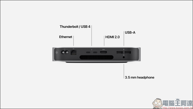 Apple Mac mini 換上 Apple M1 晶片強勢登場！效能更強、繪圖處理更快、搭配最先進的神經網路引擎，售價 21,900 元起 - 電腦王阿達