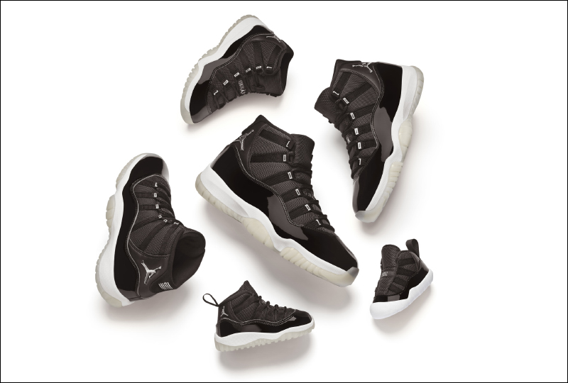 Air Jordan 11 紀念 25 週年，發表加入自動綁帶機能的 Adapt 版本，與 Air Jordan 11 Jubilee 將於年底登場 - 電腦王阿達