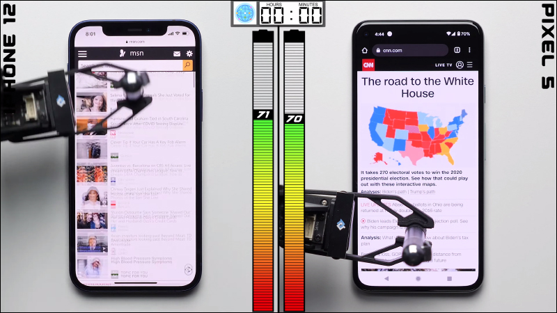 iPhone 12 對決 Google Pixel 5 電池續航測試，兩大陣營「親兒子」的 6 吋級距旗艦機，究竟誰輸誰贏？ - 電腦王阿達