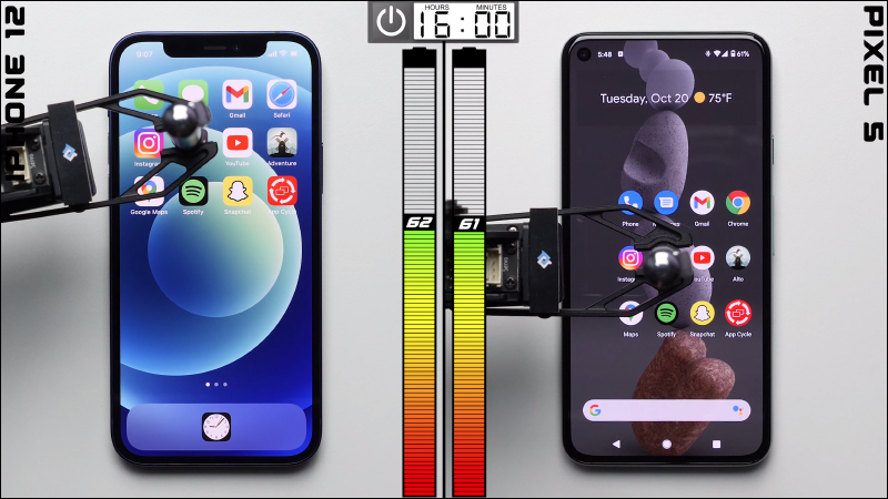 iPhone 12 對決 Google Pixel 5 電池續航測試，兩大陣營「親兒子」的 6 吋級距旗艦機，究竟誰輸誰贏？ - 電腦王阿達