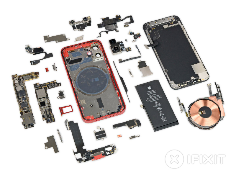 iPhone 12 mini 被 iFixit 拆解，可修復性評分 6 分 - 電腦王阿達