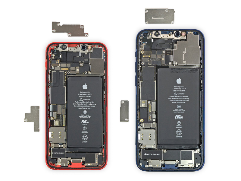 iPhone 12 mini 被 iFixit 拆解，可修復性評分 6 分 - 電腦王阿達