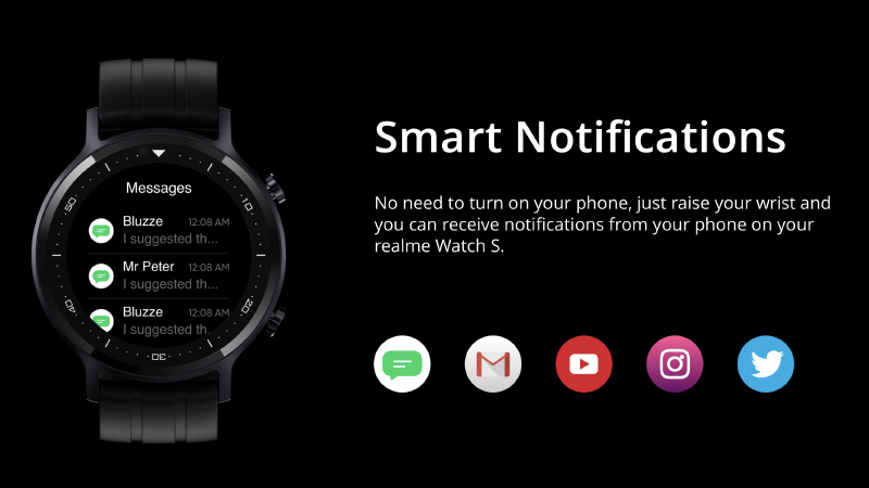 realme Watch S 海外發表：1.3 吋圓形錶盤螢幕、支持血氧與心率監測、IP68 防水與 15 天超長續航 - 電腦王阿達