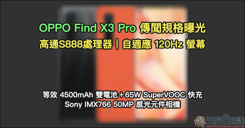 OPPO Reno5 系列正式發表：Reno Glow2.0 星鑽工藝提升質感，全面支援 90Hz 更新率螢幕、64MP 人像四鏡頭主相機、65W 超級閃充 - 電腦王阿達