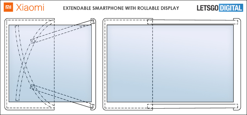 小米捲軸螢幕專利曝光，螢幕環繞至機身背面 - 電腦王阿達