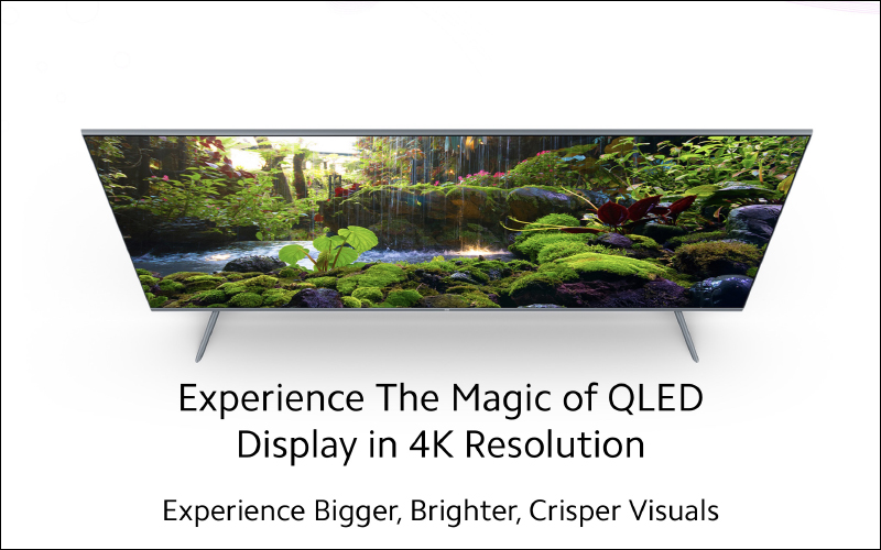 小米 QLED 4K 量子點電視印度發表：搭載 Android TV 10 作業系統、配備 30W 揚聲器 - 電腦王阿達