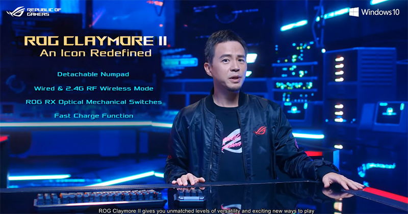 ROG 新一代 Claymore II 機械鍵盤與 Gladius III 電競滑鼠推出，全方面大進化 - 電腦王阿達