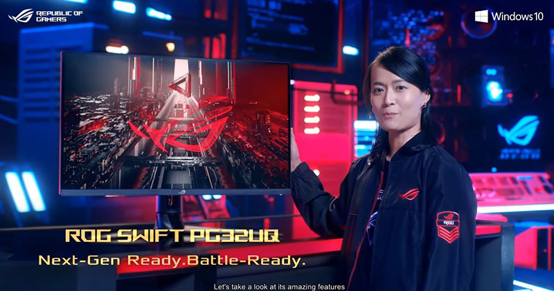 全球首款配備 HDMI 2.1 的 32 吋 4K 144Hz 電競螢幕 ROG Swift PG32UQ 發表 - 電腦王阿達