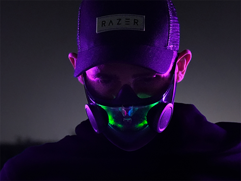 Razer 展示 Project Hazel 概念，號稱全球最智慧口罩 - 電腦王阿達