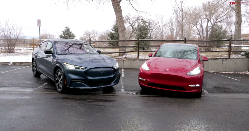 外國 YouTube 頻道評價福特純電野馬 Mustang Mach-E vs. 特斯拉 Model Y ，兩者有哪些差異？ - 電腦王阿達