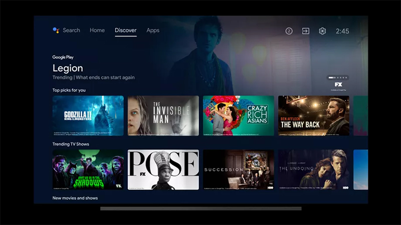 Android TV 獲得介面更新，首頁長得更像 Chromecast with Google TV - 電腦王阿達