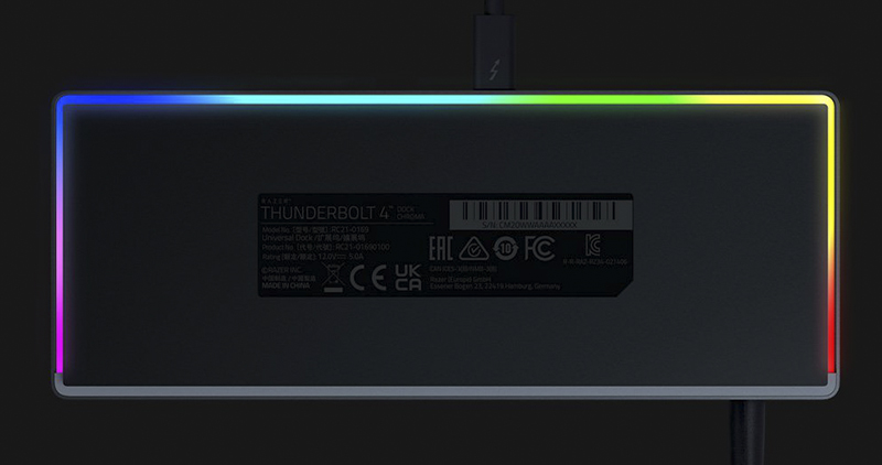 Razer 連 Thunderbolt 4 集線器也能走「電競風」（你懂得） - 電腦王阿達