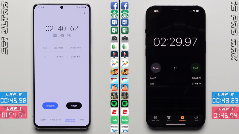 iPhone 12 Pro Max 對決三星 Galaxy S21 Ultra 應用程式啟動速度實戰 - 電腦王阿達