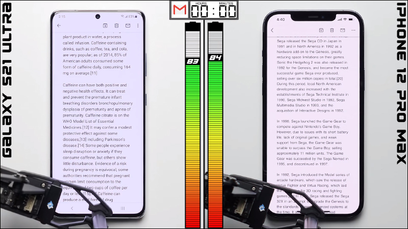 iPhone 12 Pro Max 對決三星 Galaxy S21 Ultra 電池續航力實測，究竟誰輸誰贏？ - 電腦王阿達
