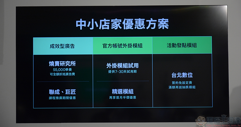 LINE 啟動中小企業數位加速整合方案，各種模組讓官方帳號成為業務好幫手 - 電腦王阿達