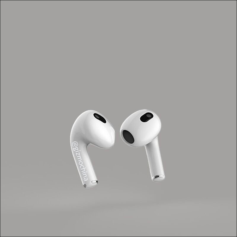 疑似 AirPods 3 真機曝光！外型相似 AirPods Pro 但採半入耳式設計，傳聞最快於 3/23 發表 - 電腦王阿達