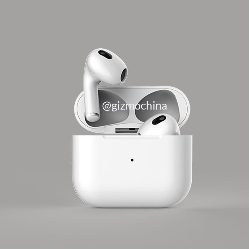 疑似 AirPods 3 真機曝光！外型相似 AirPods Pro 但採半入耳式設計，傳聞最快於 3/23 發表 - 電腦王阿達