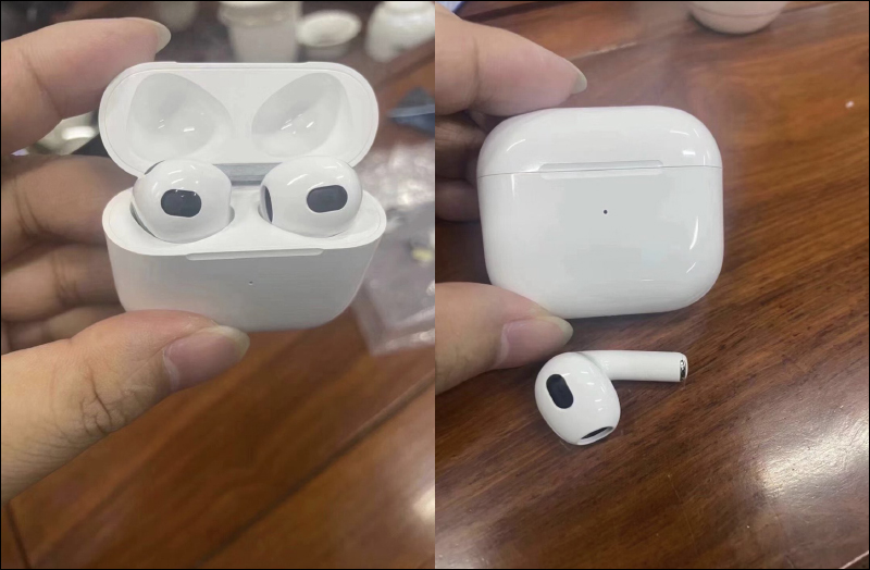 疑似 AirPods 3 真機曝光！外型相似 AirPods Pro 但採半入耳式設計，傳聞最快於 3/23 發表 - 電腦王阿達