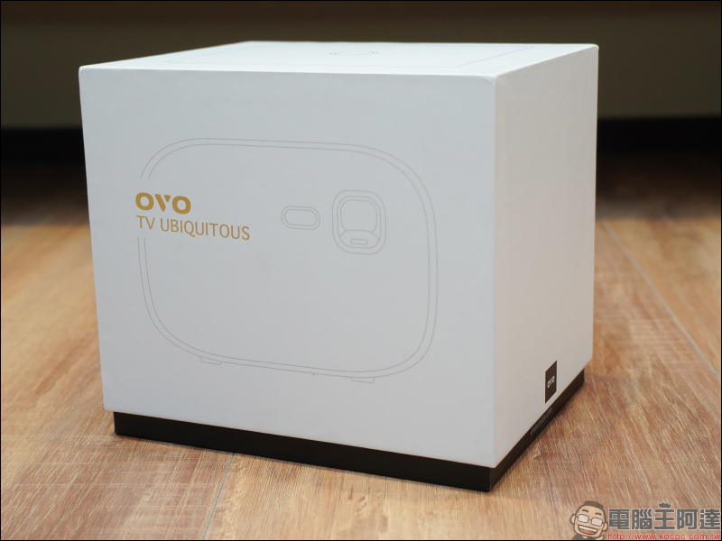 OVO U5 智慧投影機開箱動手玩：輕盈、護眼，150 吋掌上無框電視帶著走！正版第四台影音內容專屬優惠 - 電腦王阿達