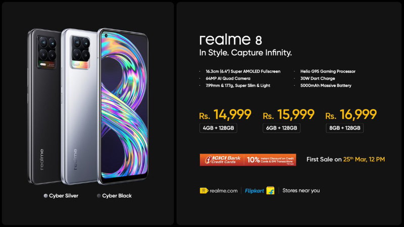 realme 8 系列正式發表：敢越級再升級！最高支持 1.08 億像素主相機、 50W SuperDart 快速充電 - 電腦王阿達