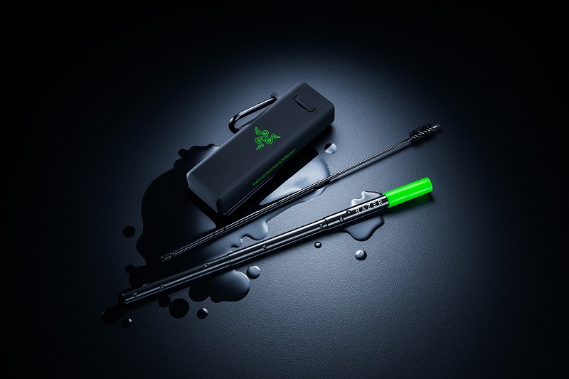 Razer將推出「Reusable Straw」環保不鏽鋼吸管 強調採創新可伸縮設計 - 電腦王阿達