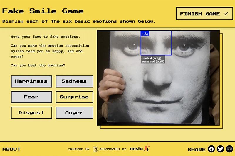 研究人員開發網頁小遊戲， AI 情緒識別原來那麼不可靠 - 電腦王阿達