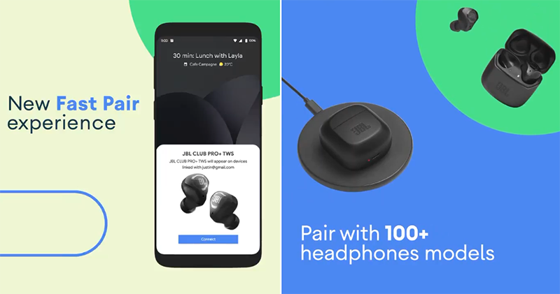 新版 Android Fast Pair 藍牙配對體驗登場