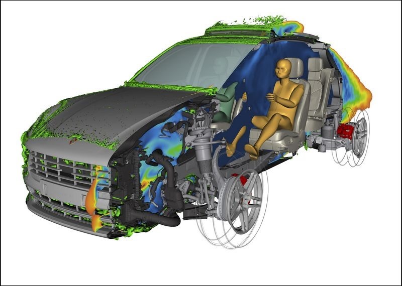 保時捷純電 Macan 原型車上場測試 (7)