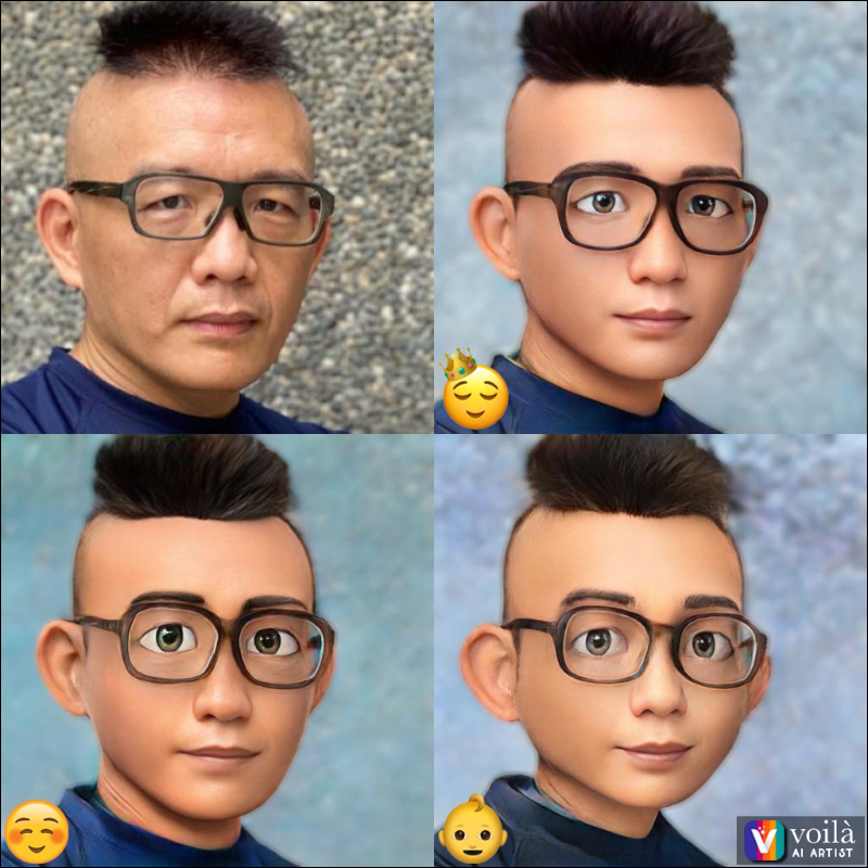 Voilà AI Artist 相片編輯器 App：超可愛卡通化 AI 人像， 3D 卡通、2D 卡通、漫畫人物或文藝復興復古繪畫 - 電腦王阿達