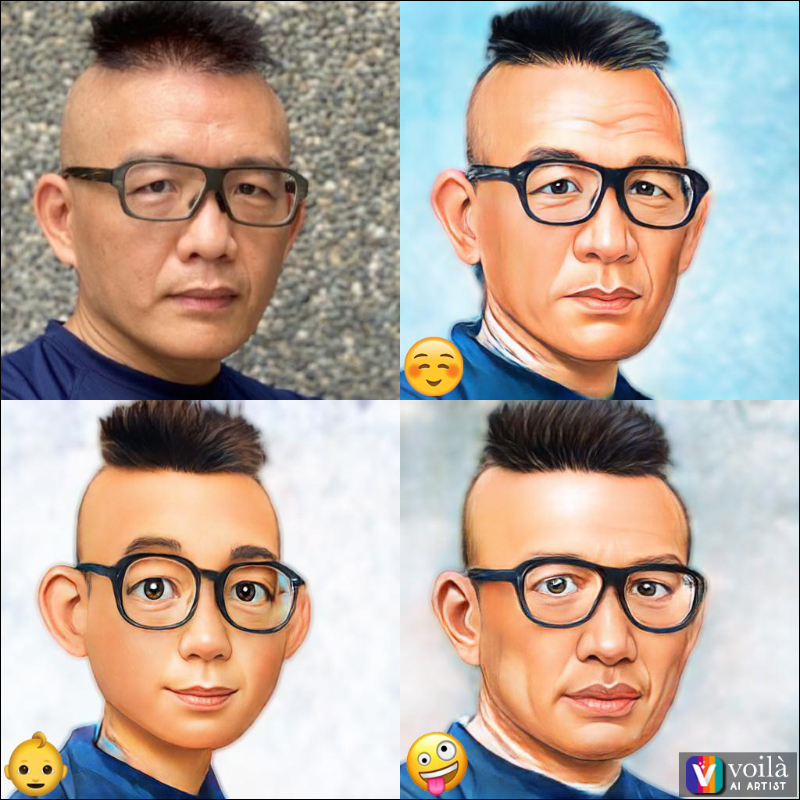 Voilà AI Artist 相片編輯器 App：超可愛卡通化 AI 人像， 3D 卡通、2D 卡通、漫畫人物或文藝復興復古繪畫 - 電腦王阿達