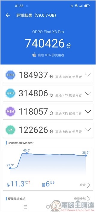 OPPO Find X3 Pro 效能測試- 05