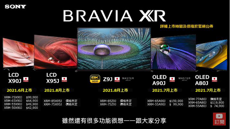 Sony BRAVIA XR 系列新品在台發表，仿人腦高效分析開創全方位智慧觀影體驗 - 電腦王阿達