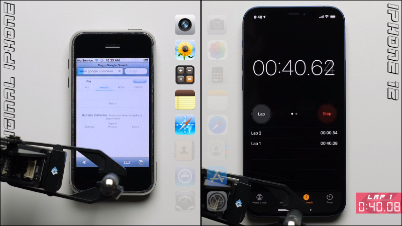 iPhone 第一代與 iPhone 12 應用程式啟動速度大 PK ！究竟 14 年前的初代 iPhone 差異有多大？ - 電腦王阿達