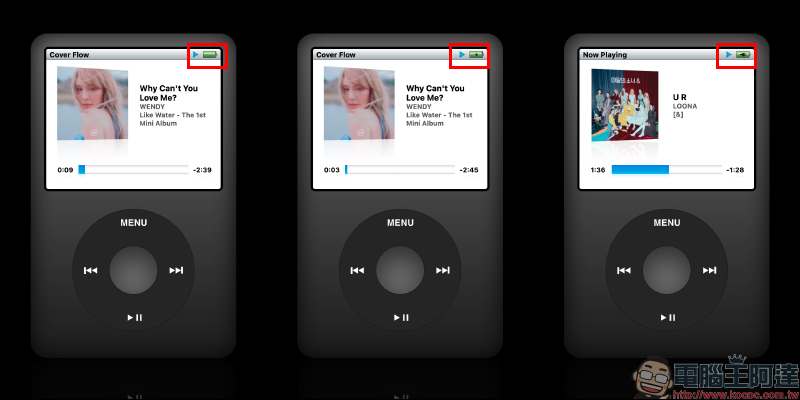 iPod Classic 模擬器：支持 Spotify 、Apple Music 播放，還能玩 Brick 經典小遊戲（操作教學） - 電腦王阿達