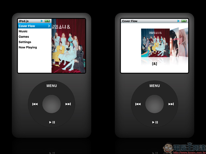 iPod Classic 模擬器：支持 Spotify 、Apple Music 播放，還能玩 Brick 經典小遊戲（操作教學） - 電腦王阿達