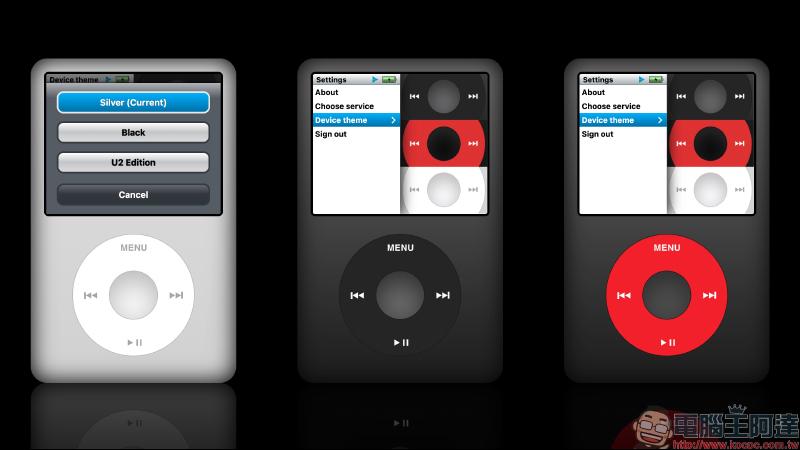 iPod Classic 模擬器：支持 Spotify 、Apple Music 播放，還能玩 Brick 經典小遊戲（操作教學） - 電腦王阿達