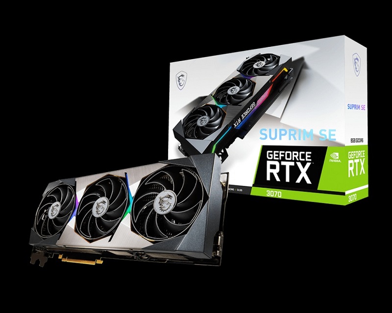 微星於日本推出哥吉拉聯名款「GeForce RTX 3070 SUPRIM SE 8G LHR x GODZILLA」顯卡 - 電腦王阿達