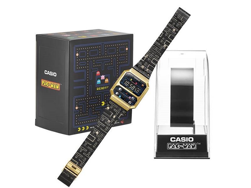 「CASIO VINTAEGE × PAC-MAN」主題電子錶 滿滿電玩《小精靈》元素 - 電腦王阿達