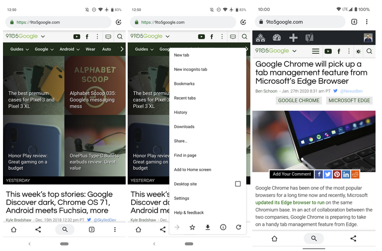 有人揭秘了為何 Chrome 早早放棄了類 iOS 15 Safari 的置底 UI 設計 - 電腦王阿達