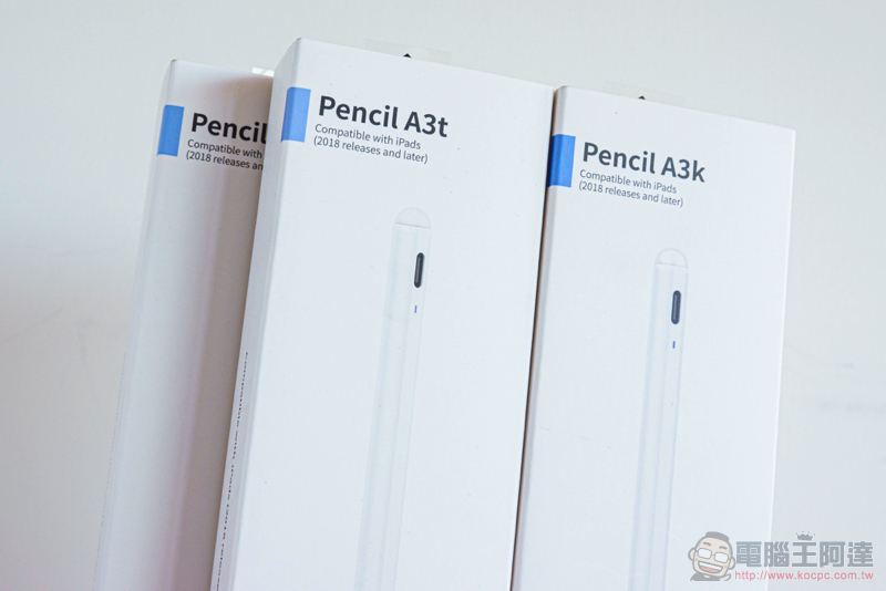 超越原廠 CP 值！iPad 觸控筆 Kamera A3t / A3k iPad Pencil 開箱體驗（評價 / 評測 / 動手玩） - 電腦王阿達